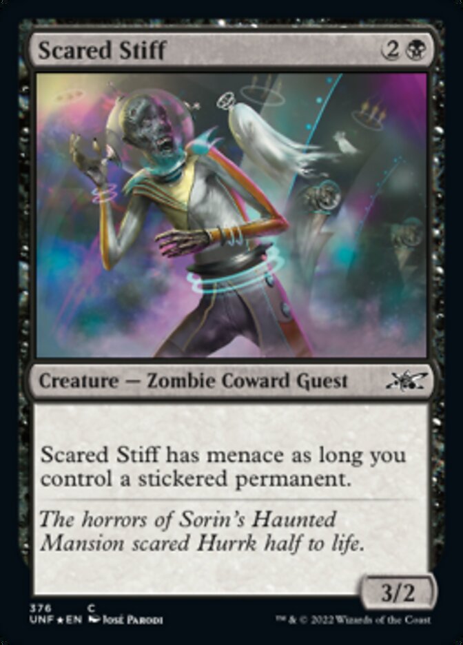 Scared Stiff (Galaxy Foil) [Unfinity] | Play N Trade Winnipeg