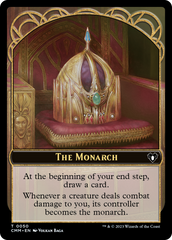 Copy (54) // The Monarch Double-Sided Token [Commander Masters Tokens] | Play N Trade Winnipeg