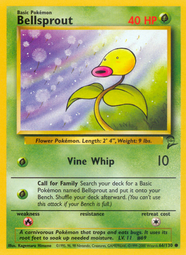 Bellsprout (66/130) [Base Set 2] | Play N Trade Winnipeg