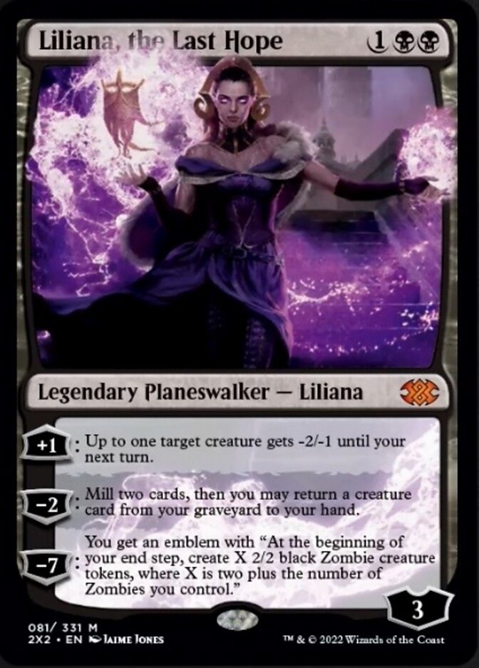 Liliana, the Last Hope [Double Masters 2022] | Play N Trade Winnipeg