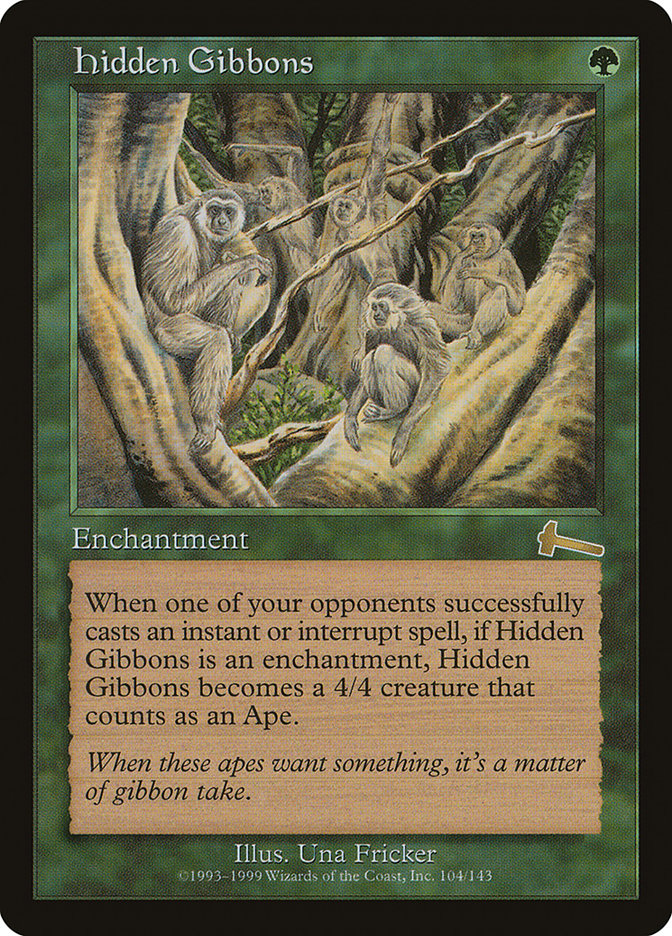 Hidden Gibbons [Urza's Legacy] | Play N Trade Winnipeg