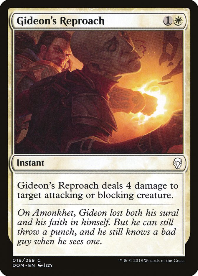 Gideon's Reproach [Dominaria] | Play N Trade Winnipeg