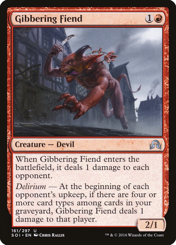 Gibbering Fiend [Shadows over Innistrad] | Play N Trade Winnipeg