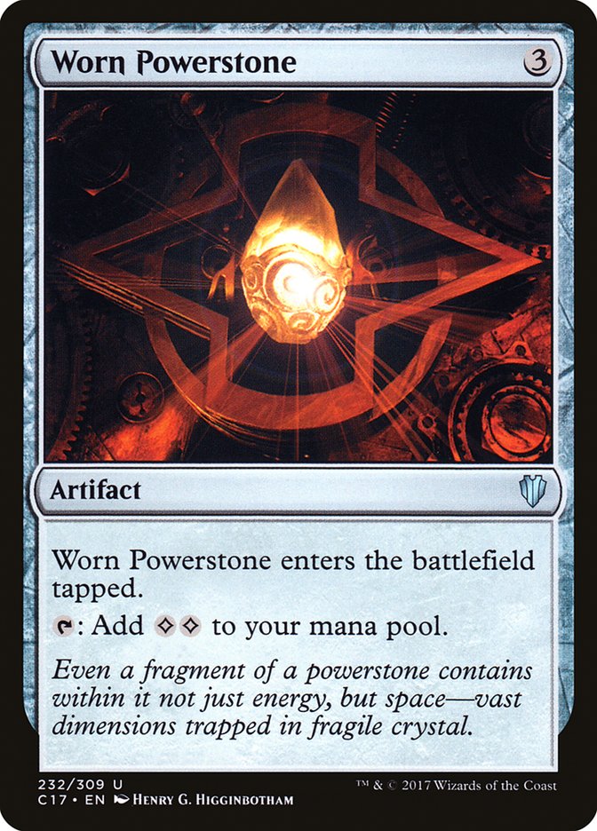 Worn Powerstone [Commander 2017] | Play N Trade Winnipeg