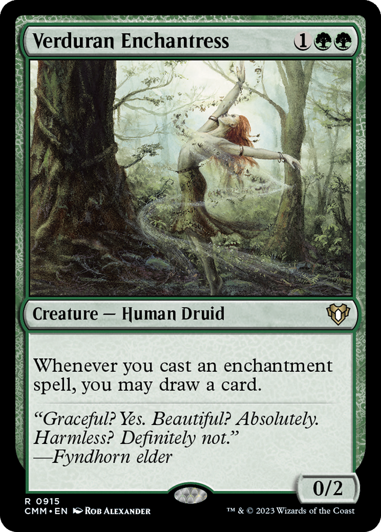 Verduran Enchantress [Commander Masters] | Play N Trade Winnipeg