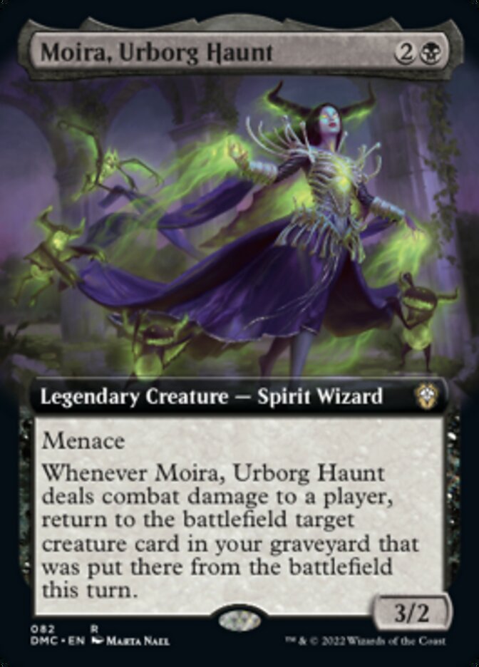 Moira, Urborg Haunt (Extended Art) [Dominaria United Commander] | Play N Trade Winnipeg