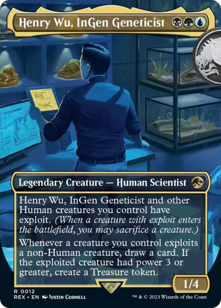 Henry Wu, InGen Geneticist (Borderless) [Jurassic World Collection] | Play N Trade Winnipeg