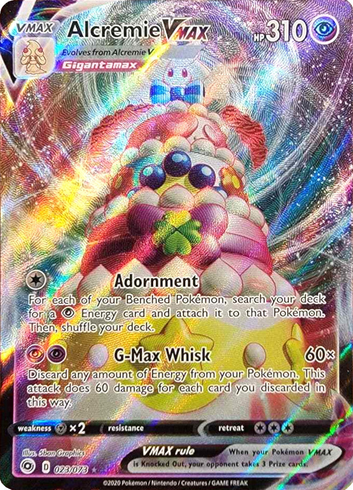 Alcremie VMAX (023/073) [Prize Pack Series One] | Play N Trade Winnipeg
