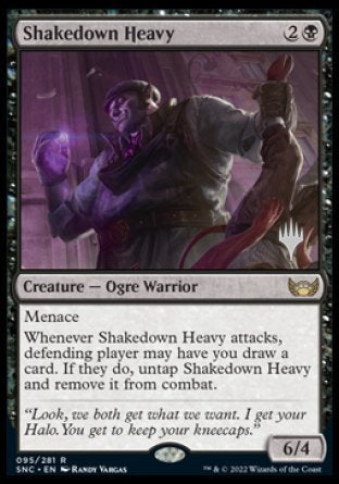 Shakedown Heavy (Promo Pack) [Streets of New Capenna Promos] | Play N Trade Winnipeg