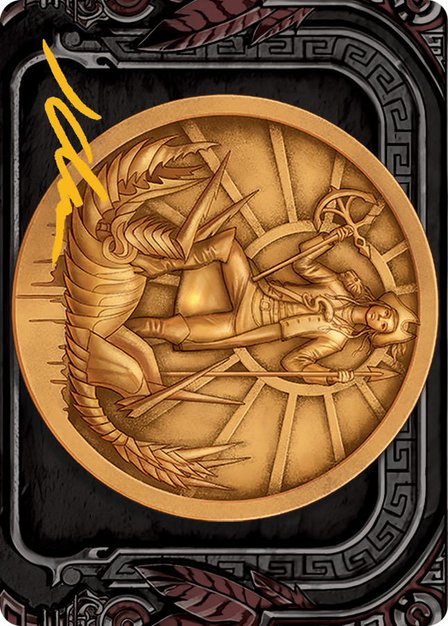 Captain Lannery Storm Art Card (Gold-Stamped Signature) [March of the Machine Art Series] | Play N Trade Winnipeg