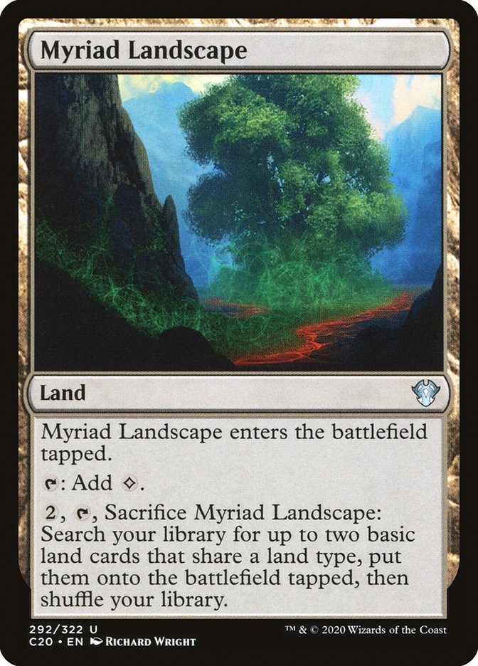 Myriad Landscape [Commander 2020] | Play N Trade Winnipeg