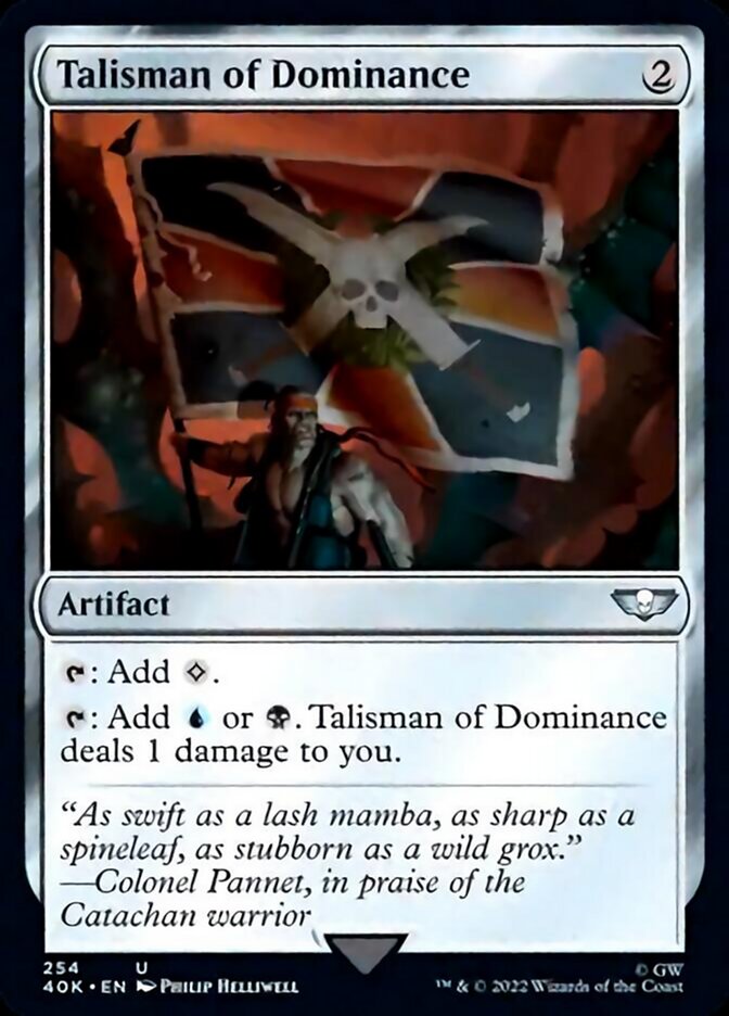 Talisman of Dominance (254) [Universes Beyond: Warhammer 40,000] | Play N Trade Winnipeg