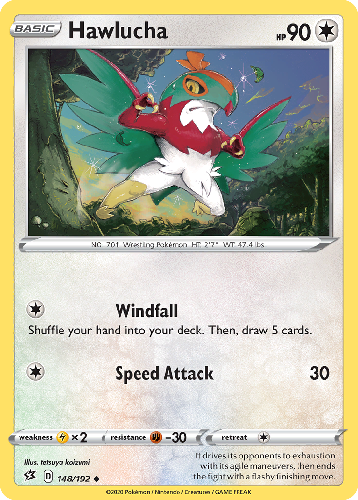 Hawlucha (148/192) [Sword & Shield: Rebel Clash] | Play N Trade Winnipeg