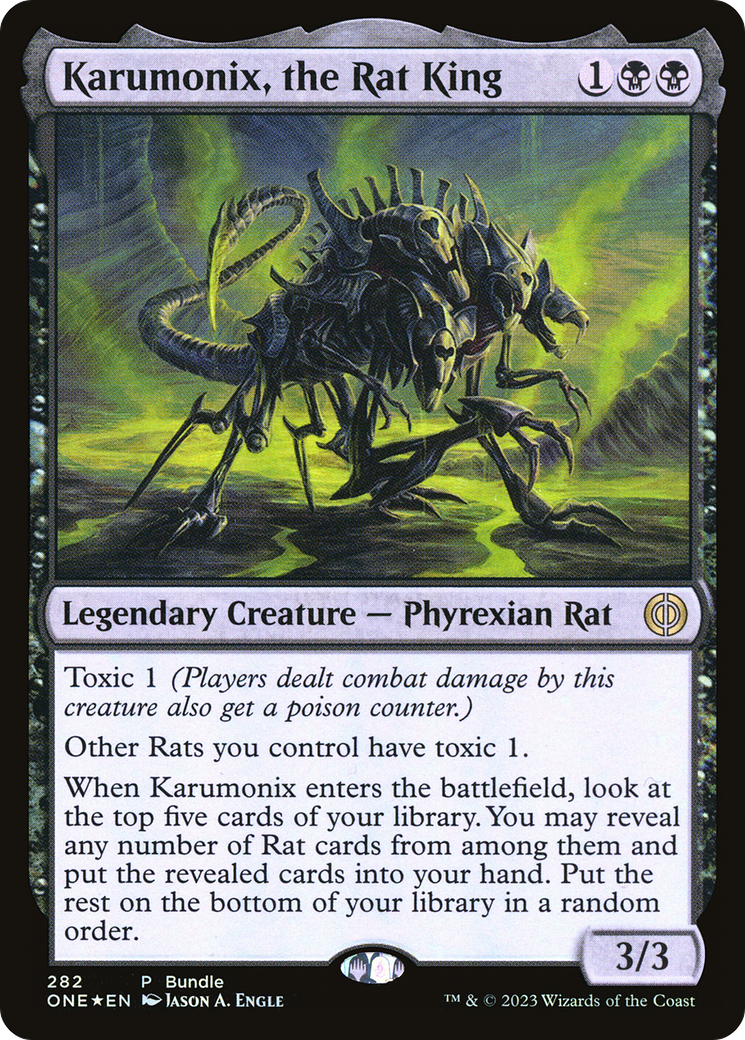 Karumonix, the Rat King (Bundle) [Phyrexia: All Will Be One] | Play N Trade Winnipeg