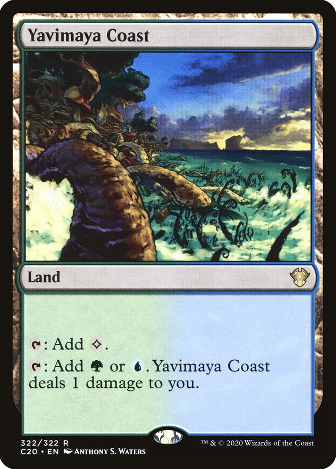 Yavimaya Coast [Commander 2020] | Play N Trade Winnipeg