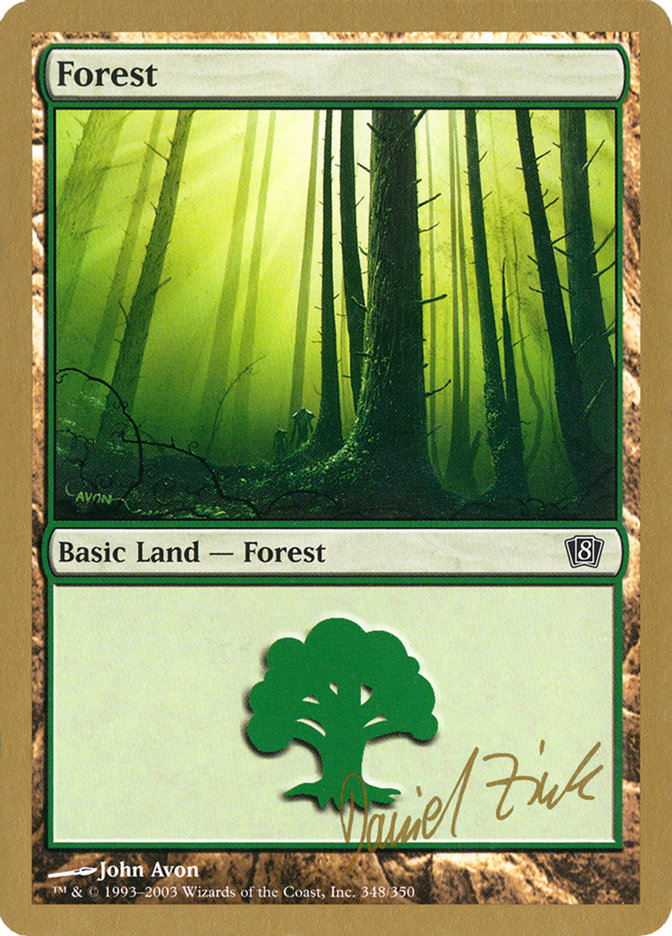 Forest (dz348) (Daniel Zink) [World Championship Decks 2003] | Play N Trade Winnipeg