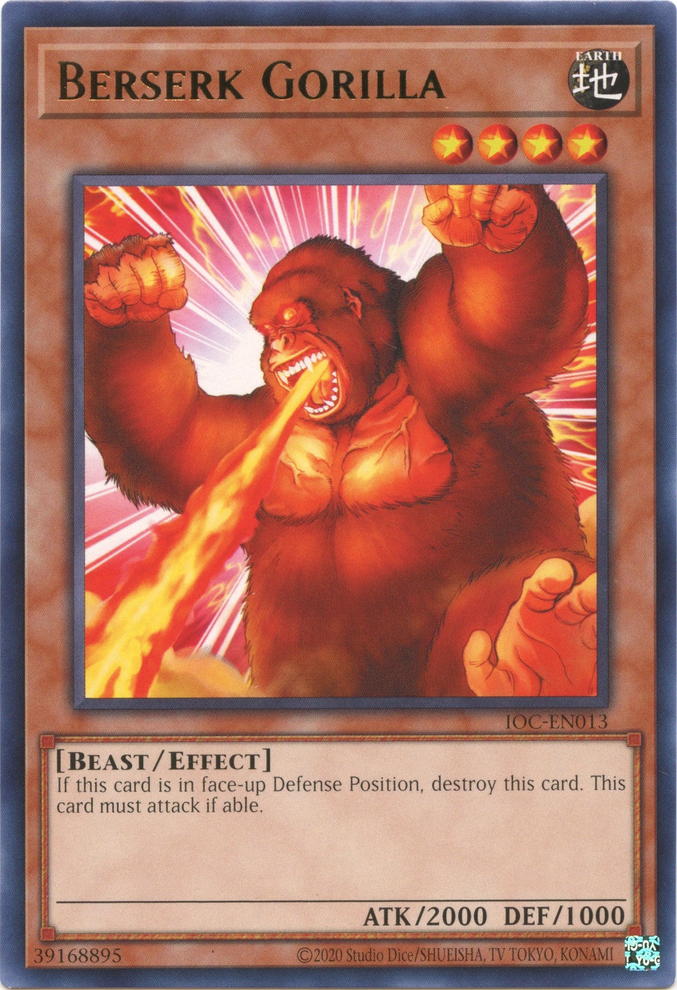 Berserk Gorilla (25th Anniversary) [IOC-EN013] Rare | Play N Trade Winnipeg