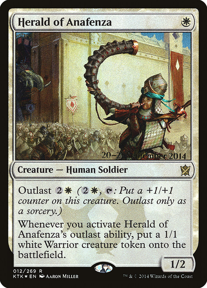 Herald of Anafenza  [Khans of Tarkir Prerelease Promos] | Play N Trade Winnipeg