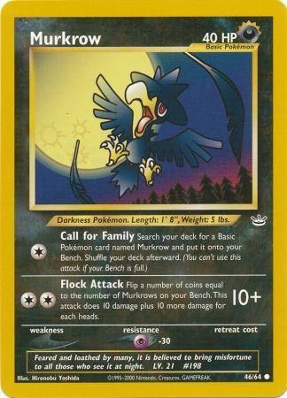 Murkrow (46/64) [Neo Revelation Unlimited] | Play N Trade Winnipeg