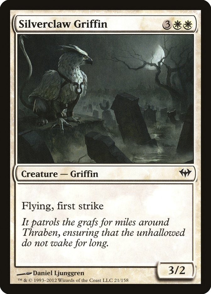 Silverclaw Griffin [Dark Ascension] | Play N Trade Winnipeg