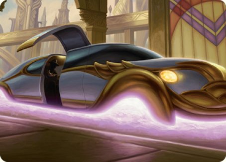 Mysterious Limousine Art Card [Streets of New Capenna Art Series] | Play N Trade Winnipeg