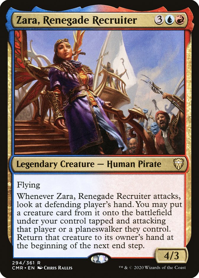Zara, Renegade Recruiter [Commander Legends] | Play N Trade Winnipeg