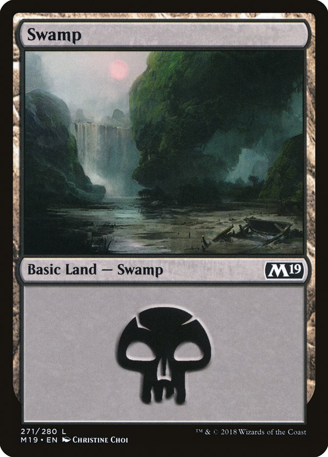 Swamp (271) [Core Set 2019] | Play N Trade Winnipeg