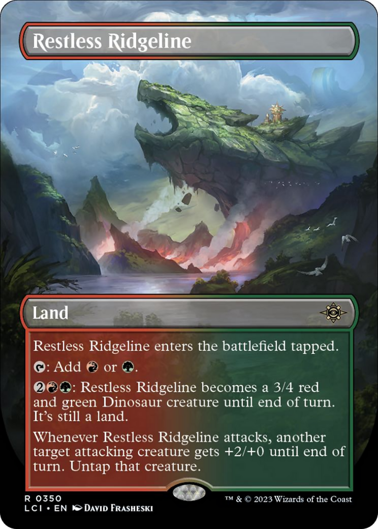 Restless Ridgeline (Borderless) [The Lost Caverns of Ixalan] | Play N Trade Winnipeg