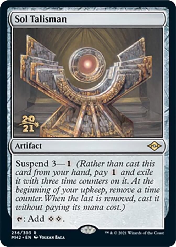 Sol Talisman [Modern Horizons 2 Prerelease Promos] | Play N Trade Winnipeg