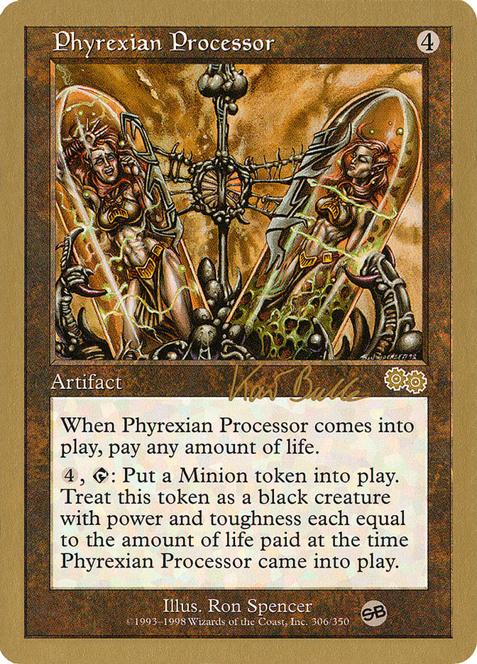 Phyrexian Processor (Kai Budde) (SB) [World Championship Decks 1999] | Play N Trade Winnipeg