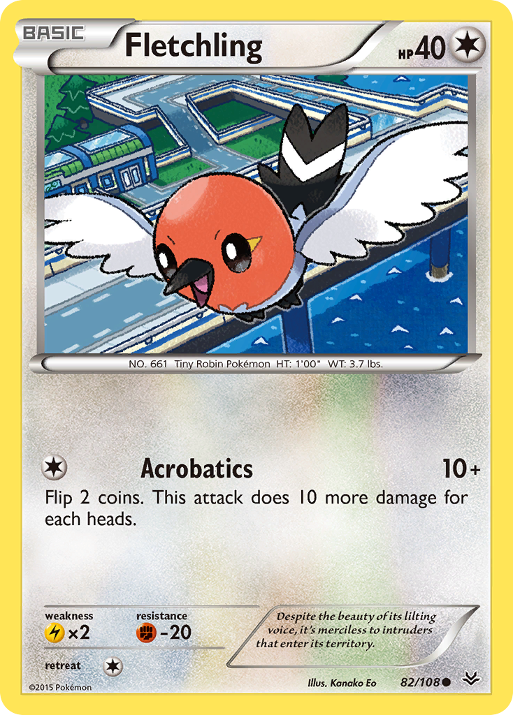 Fletchling (82/108) [XY: Roaring Skies] | Play N Trade Winnipeg