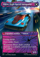 Slicer, Hired Muscle // Slicer, High-Speed Antagonist (Shattered Glass) [Universes Beyond: Transformers] | Play N Trade Winnipeg