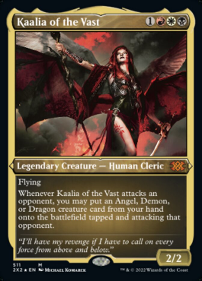 Kaalia of the Vast (Foil Etched) [Double Masters 2022] | Play N Trade Winnipeg