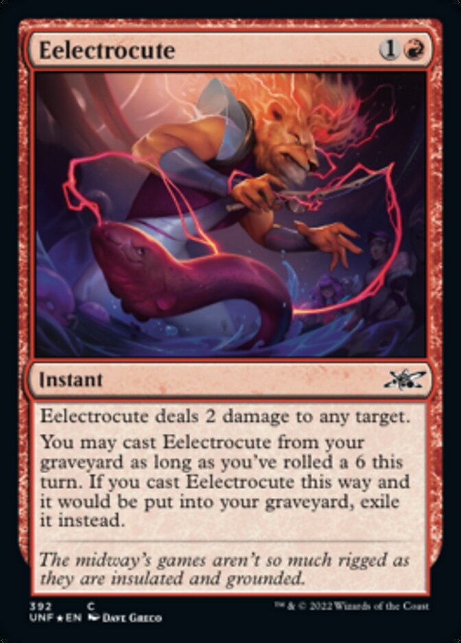 Eelectrocute (Galaxy Foil) [Unfinity] | Play N Trade Winnipeg