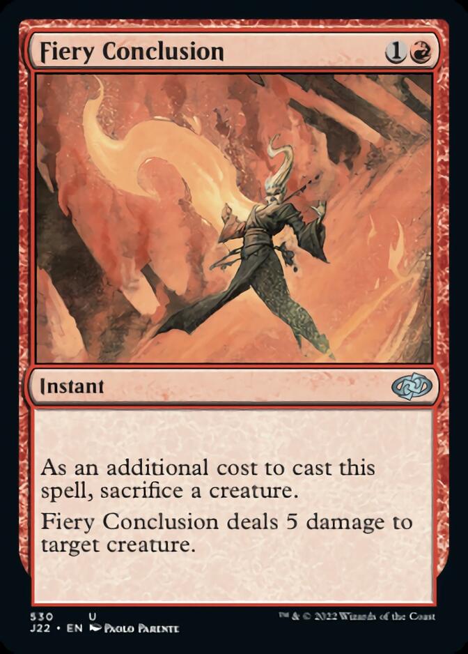 Fiery Conclusion [Jumpstart 2022] | Play N Trade Winnipeg