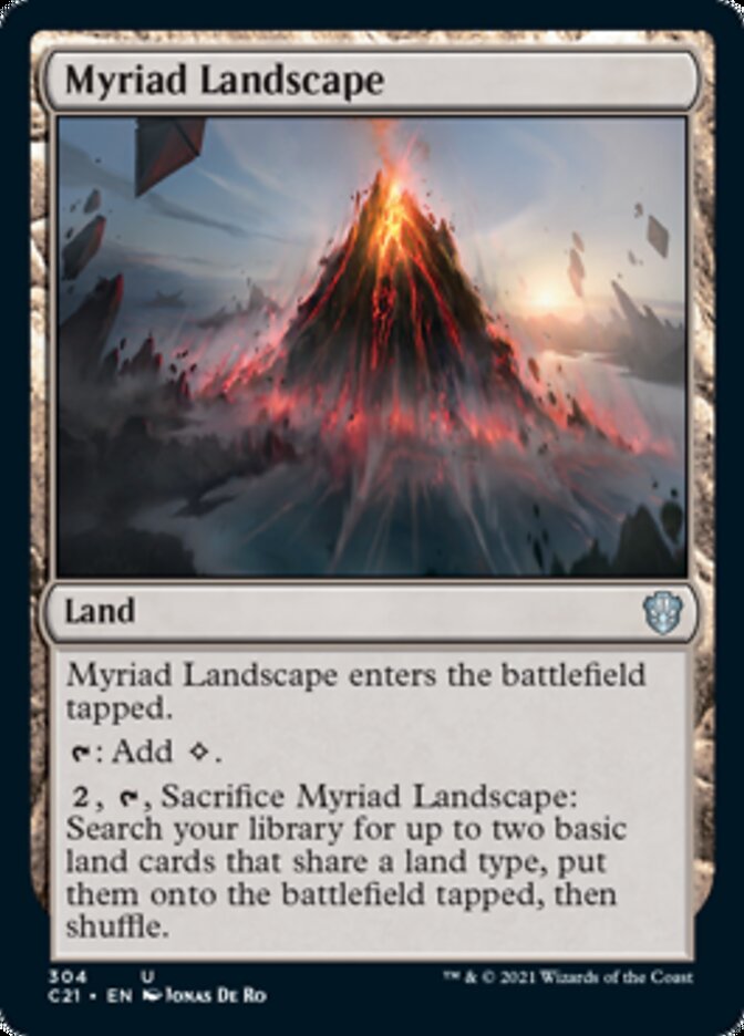 Myriad Landscape [Commander 2021] | Play N Trade Winnipeg