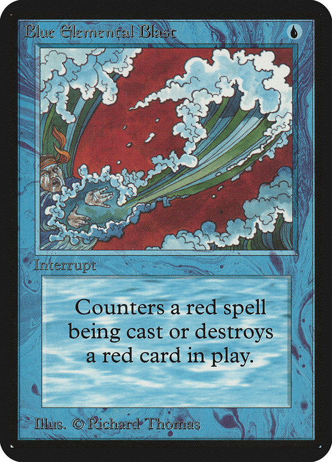 Blue Elemental Blast [Limited Edition Alpha] | Play N Trade Winnipeg