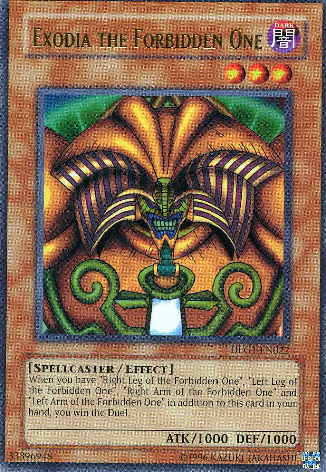 Exodia the Forbidden One [DLG1-EN022] Ultra Rare | Play N Trade Winnipeg