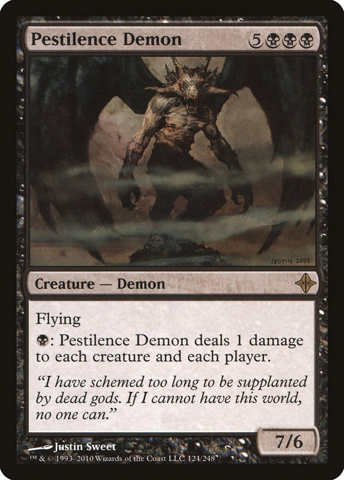 Pestilence Demon [Rise of the Eldrazi] | Play N Trade Winnipeg