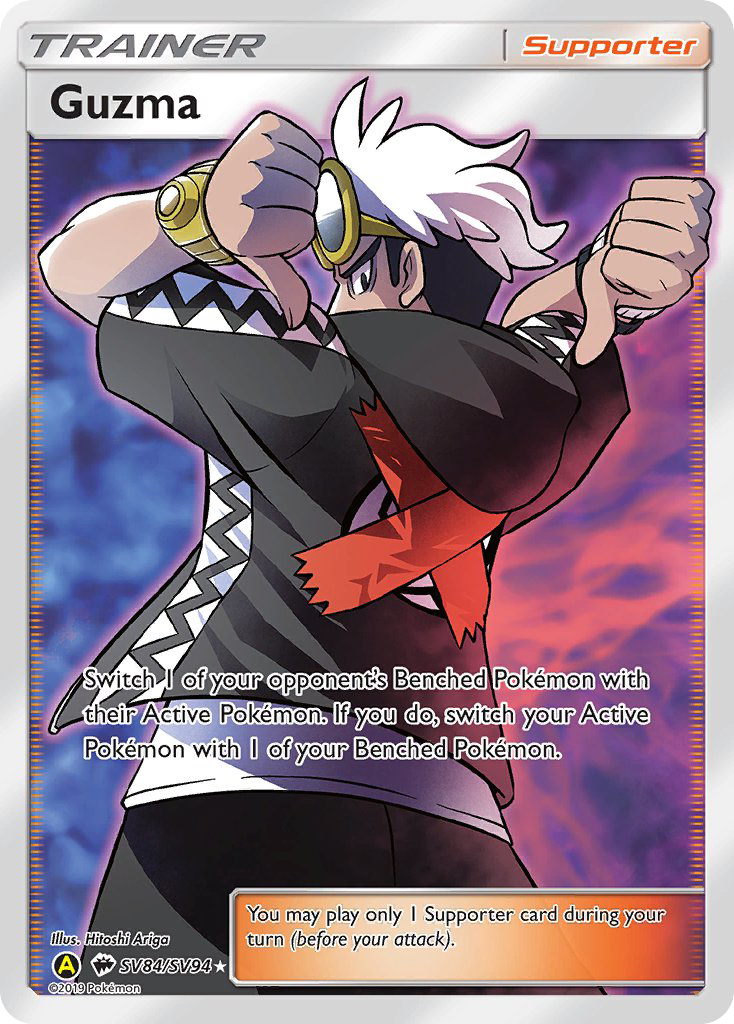 Guzma (SV84/SV94) [Sun & Moon: Hidden Fates - Shiny Vault] | Play N Trade Winnipeg