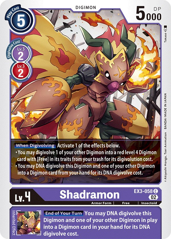 Shadramon [EX3-058] [Draconic Roar] | Play N Trade Winnipeg