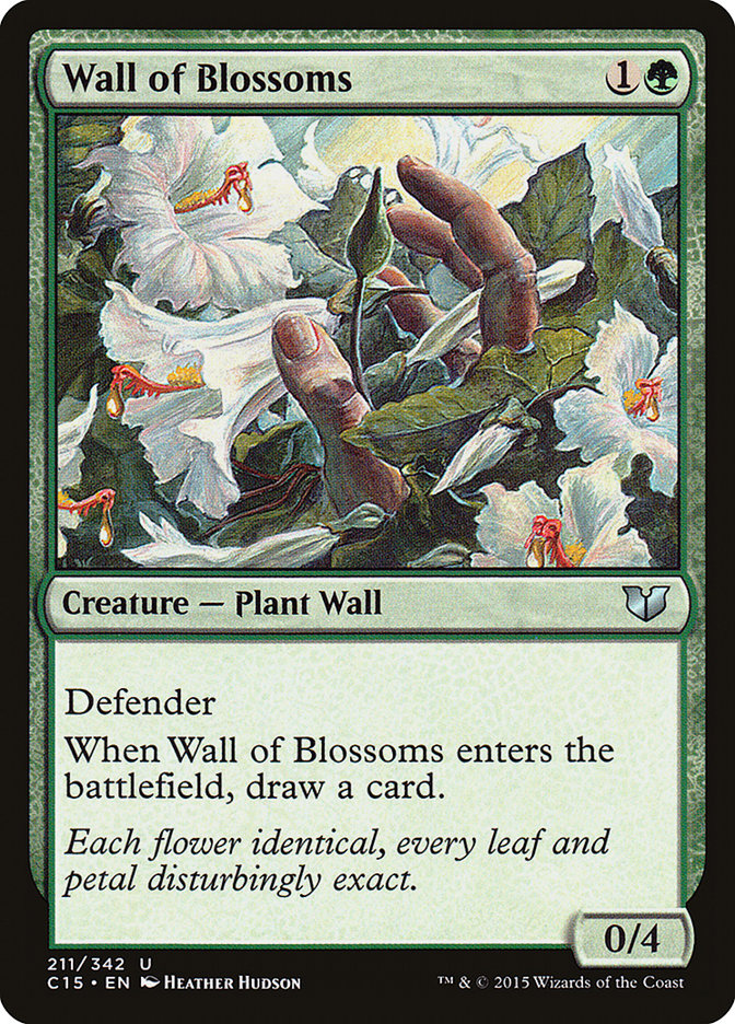 Wall of Blossoms [Commander 2015] | Play N Trade Winnipeg