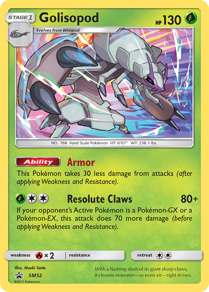 Golisopod (SM52) [Sun & Moon: Black Star Promos] | Play N Trade Winnipeg