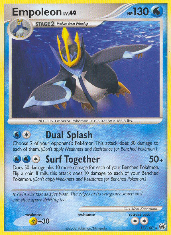 Empoleon (17/100) [Diamond & Pearl: Majestic Dawn] | Play N Trade Winnipeg