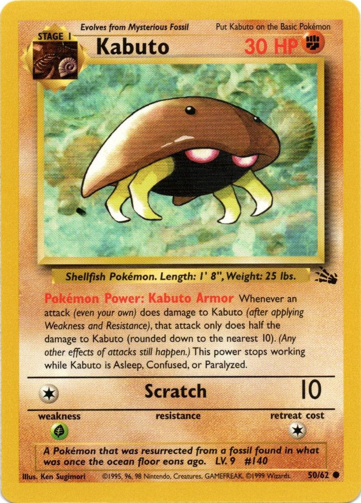 Kabuto (50/62) [Fossil Unlimited] | Play N Trade Winnipeg