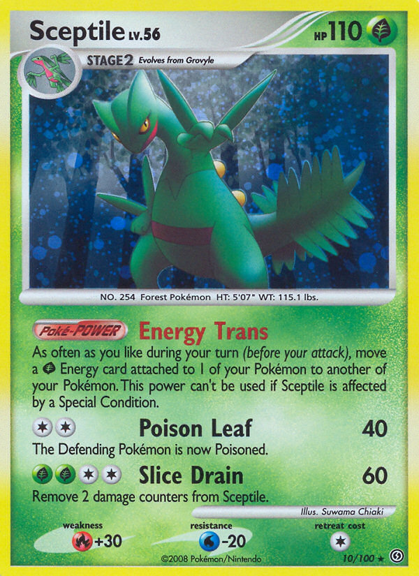 Sceptile (10/100) [Diamond & Pearl: Stormfront] | Play N Trade Winnipeg