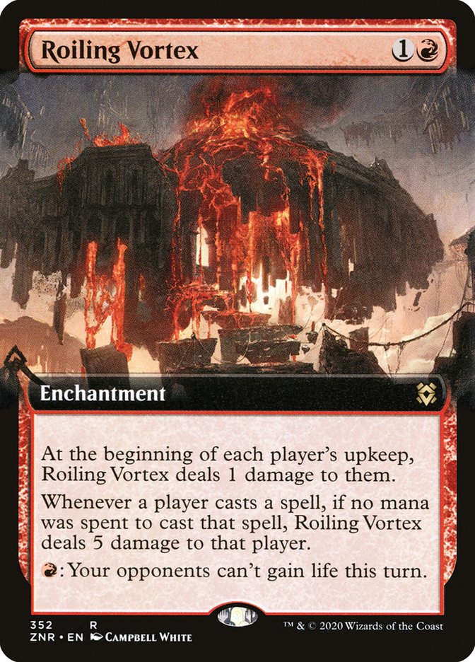 Roiling Vortex (Extended) [Zendikar Rising] | Play N Trade Winnipeg