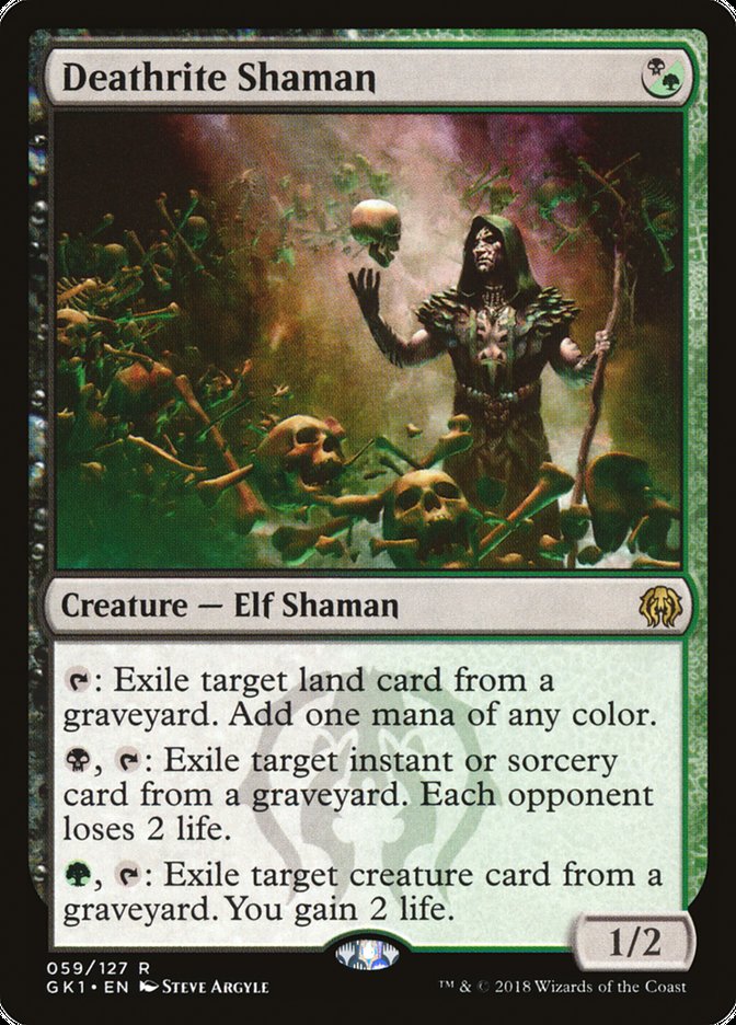 Deathrite Shaman [Guilds of Ravnica Guild Kit] | Play N Trade Winnipeg