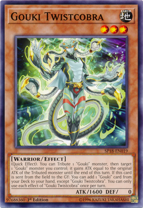 Gouki Twistcobra [SP18-EN019] Common | Play N Trade Winnipeg