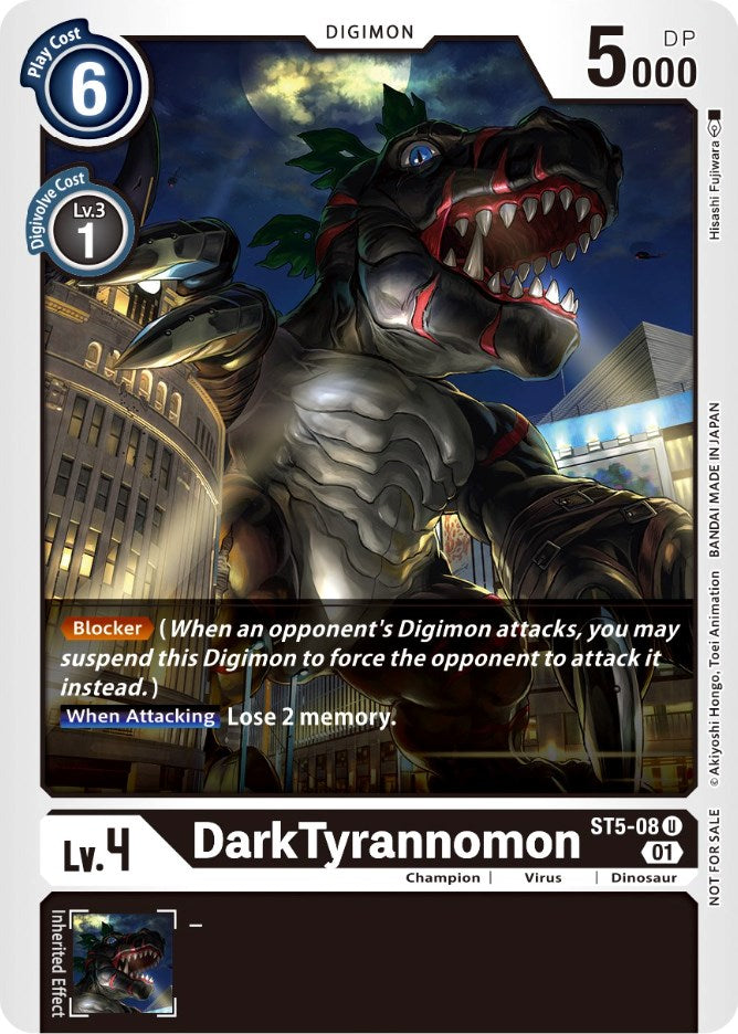 DarkTyrannomon [ST5-08] (Winner Pack X Record) [Starter Deck: Machine Black Promos] | Play N Trade Winnipeg